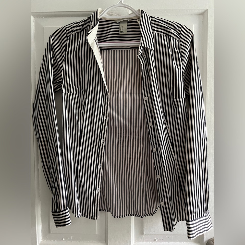 H&M Striped Dress Shirt